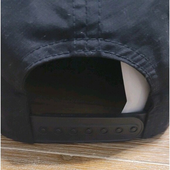 AspenX Beach Club Black Patch Hat Cap Gray Malin Snapback - Picture 5 of 7